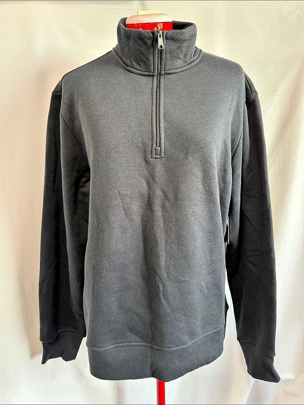 Amazon Essentials Men's Long-Sleeve Quarter-Zip Fleece Sweatshirt Quarter Zip